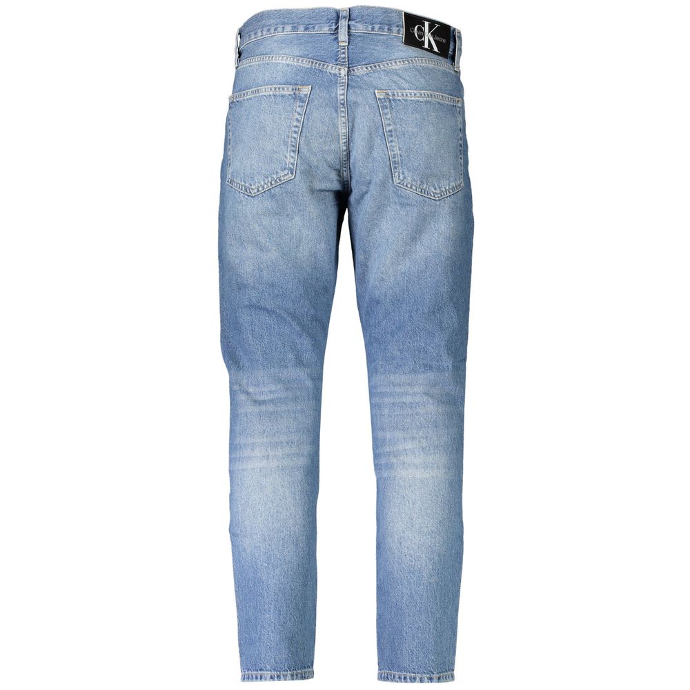 Calvin Klein Blue Cotton Jeans