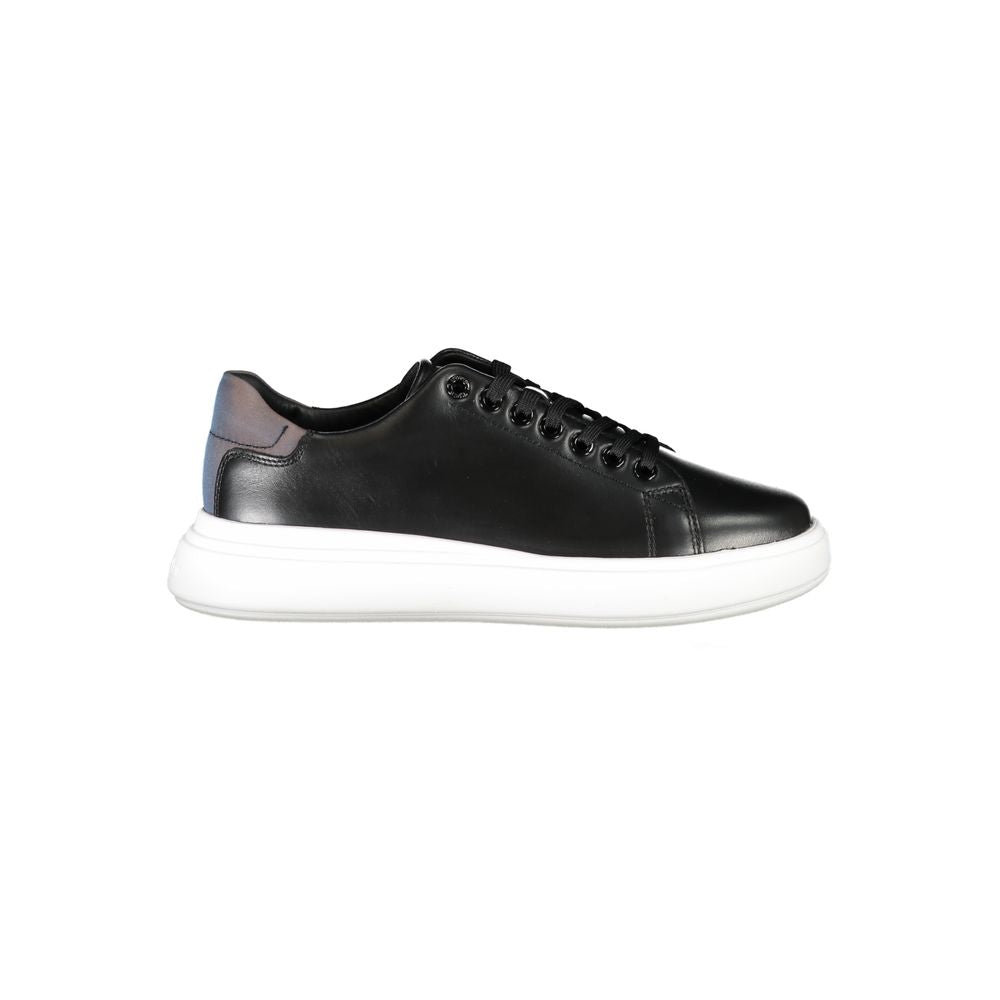 Calvin Klein Black Leather Sneaker