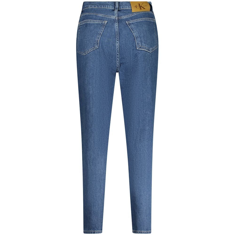 Calvin Klein Blue Cotton Jean