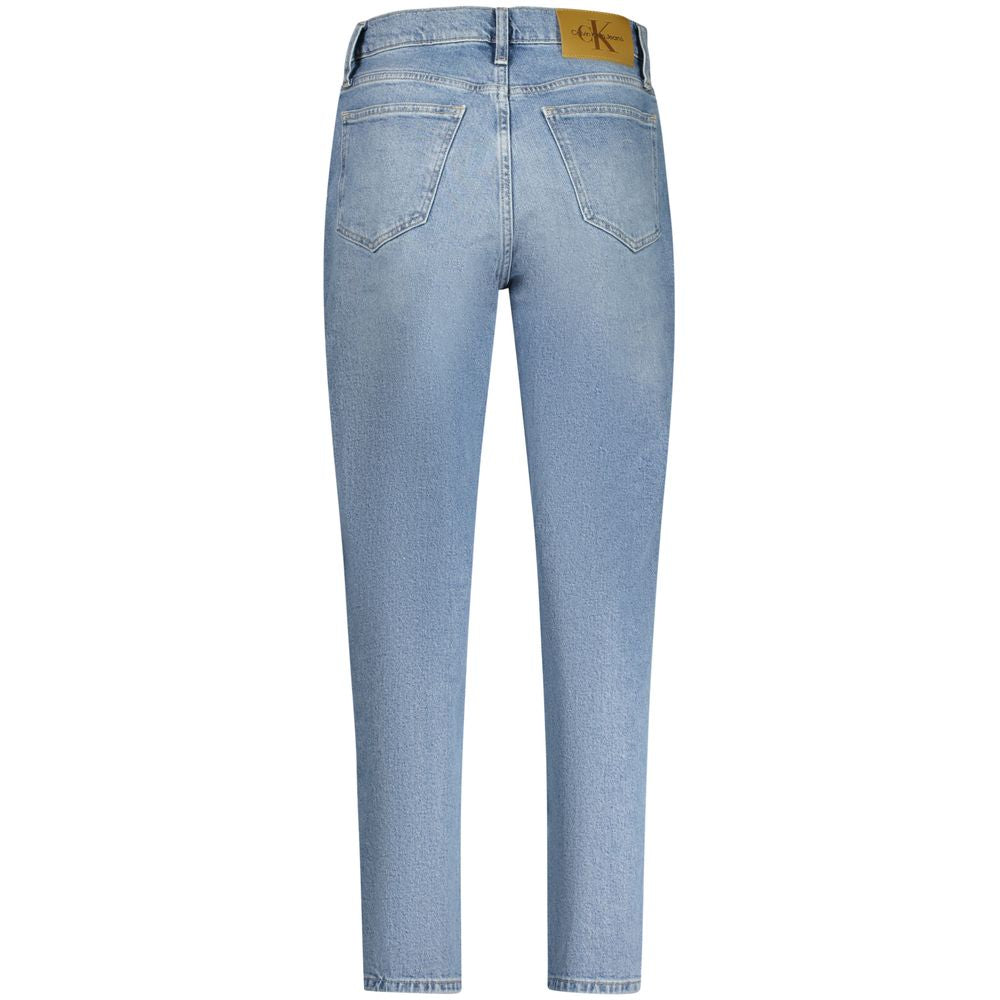 Calvin Klein Light Blue Cotton Jeans