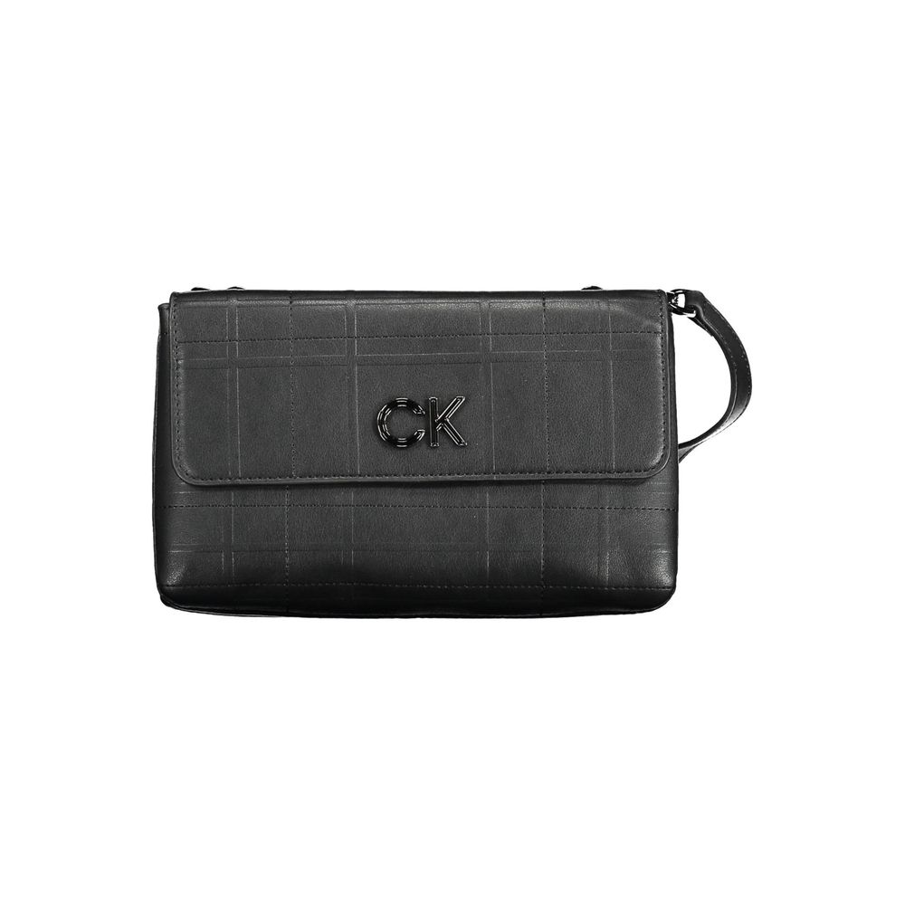 Calvin Klein Black Polyester Shoulder Bag