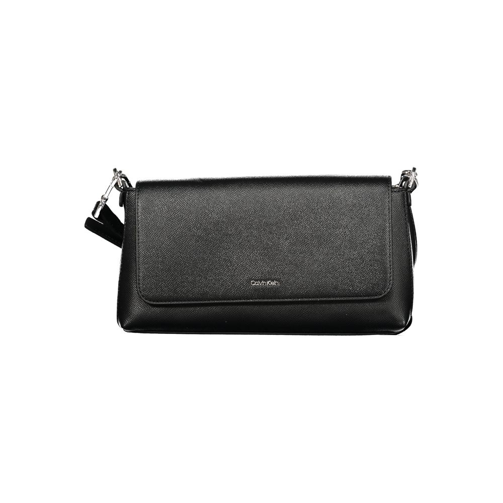 Calvin Klein Black Polyurethane Handbag