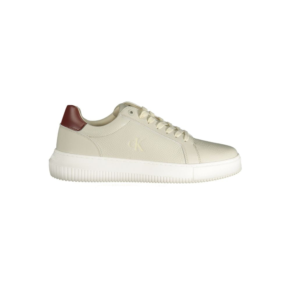 Calvin Klein Grey Polyurethane Sneaker