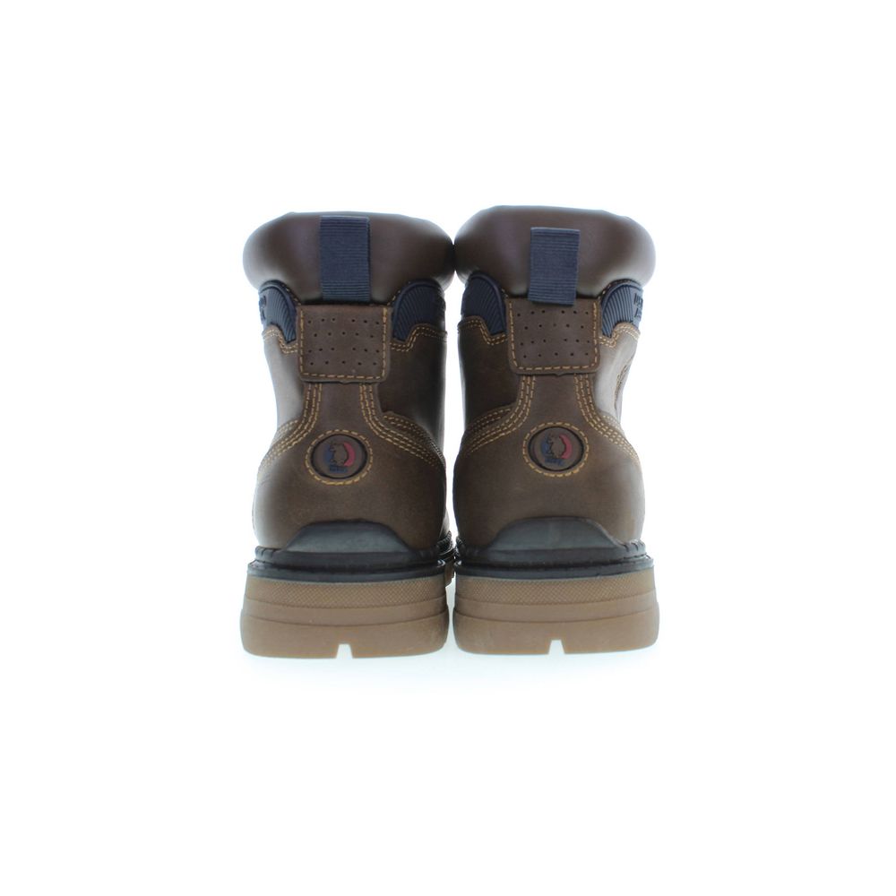 U.S. POLO ASSN. Brown Polyurethane Boot
