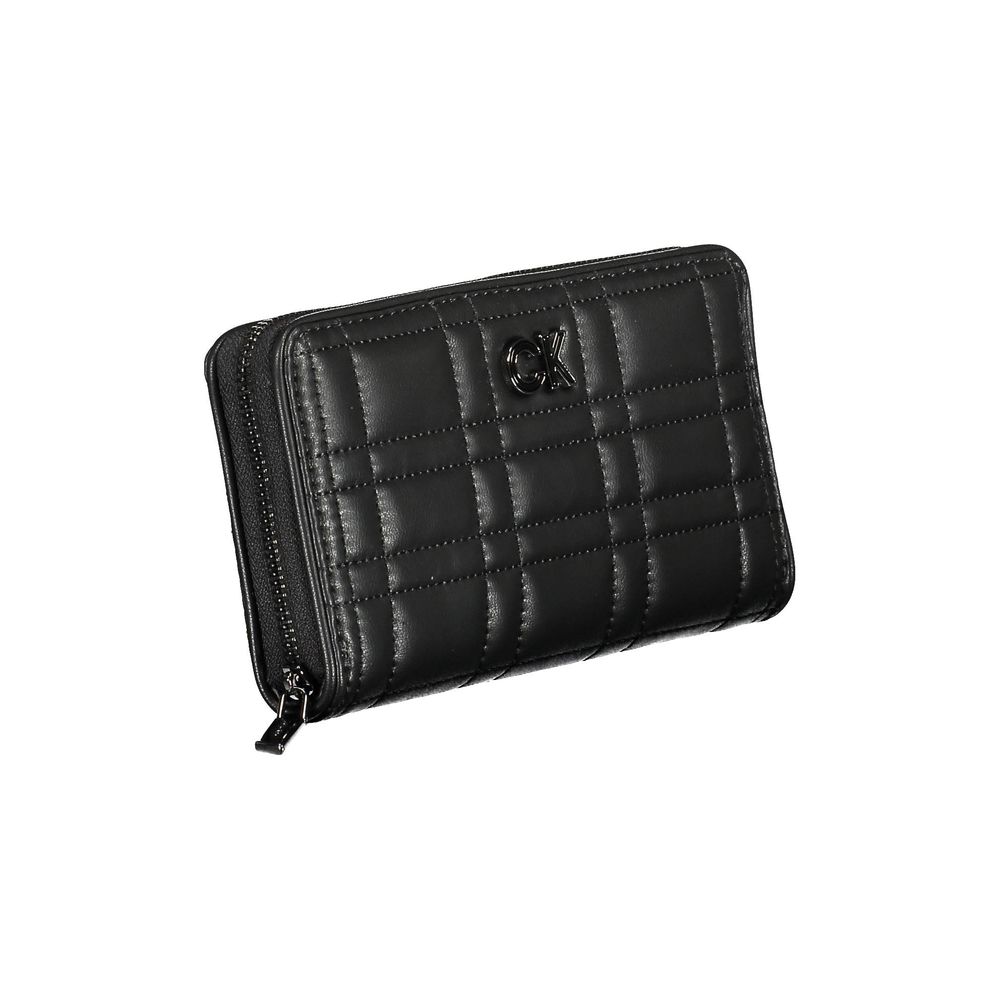 Calvin Klein Black Polyurethane Wallet