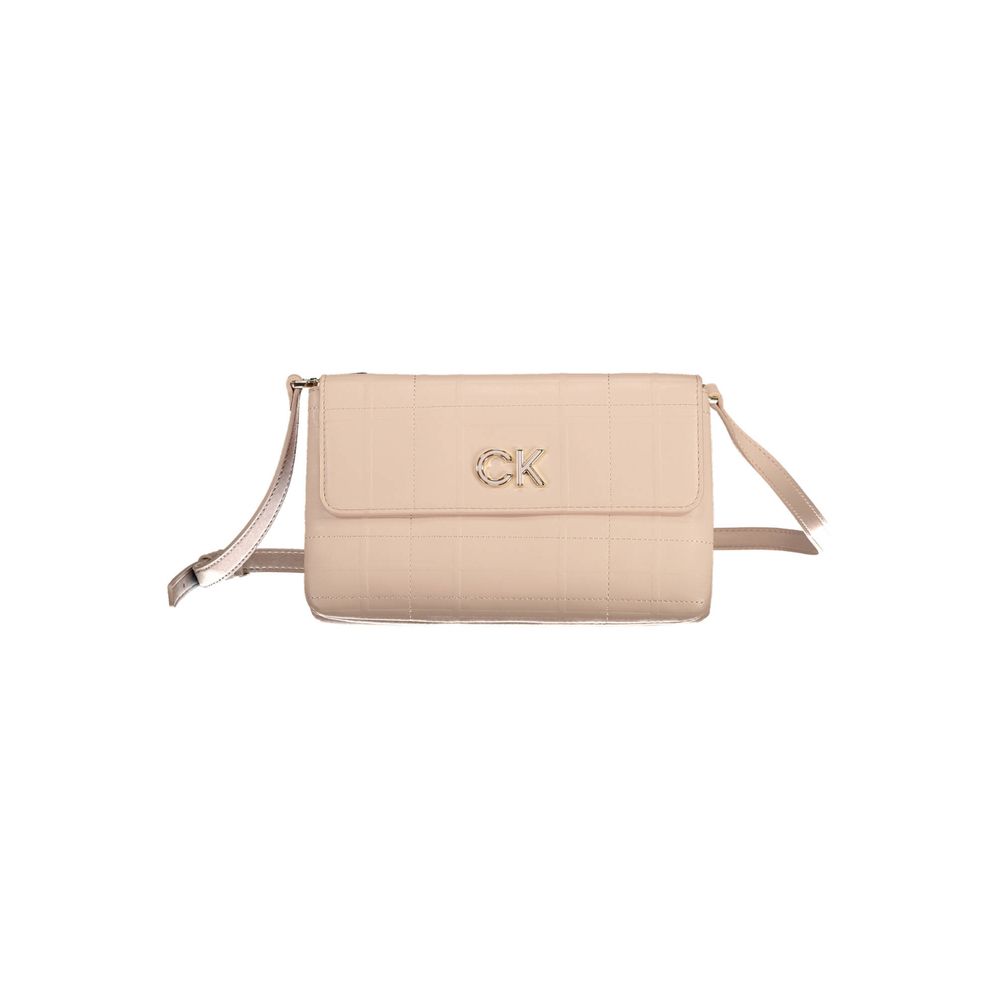 Calvin Klein Pink Polyurethane Handbag