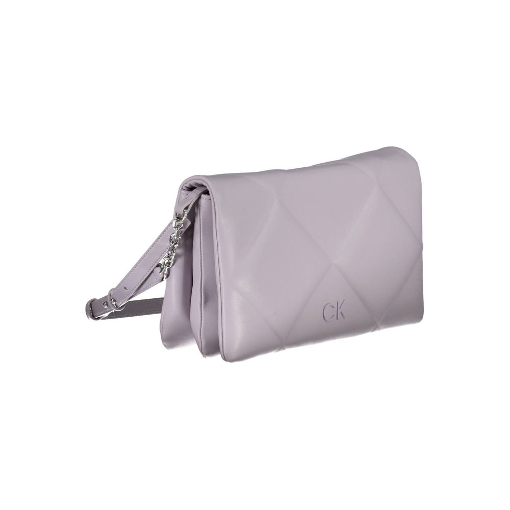 Calvin Klein Purple Polyester Shoulder Bag