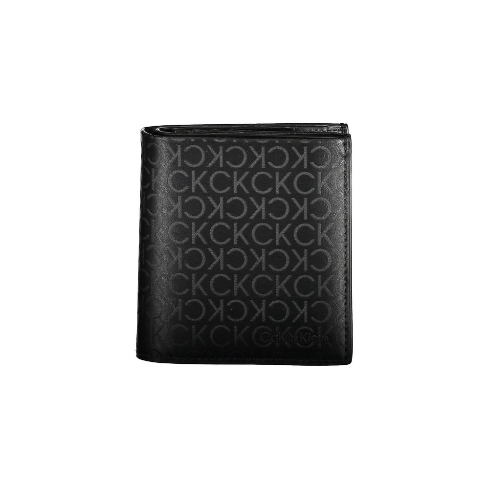 Calvin Klein Black Polyurethane Wallet
