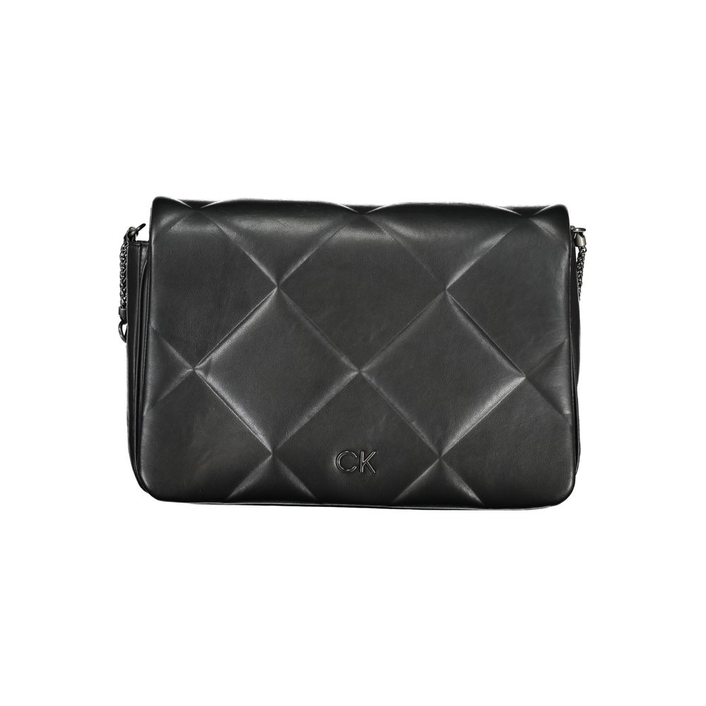 Calvin Klein Black Polyester Shoulder Bag