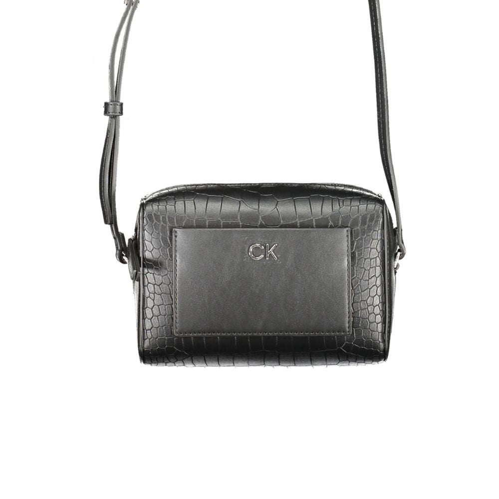 Calvin Klein Black Polyester Shoulder Bag