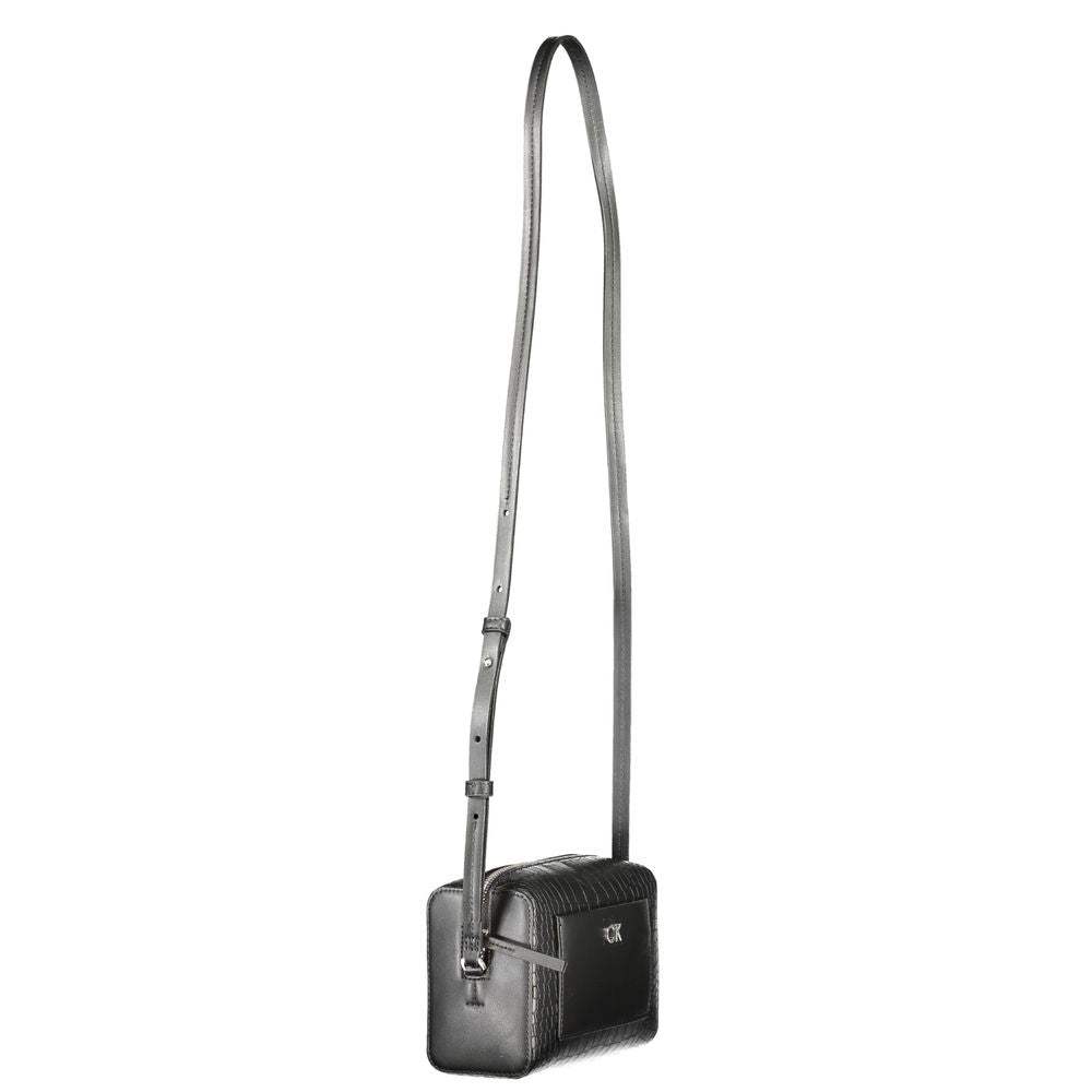 Calvin Klein Black Polyester Shoulder Bag