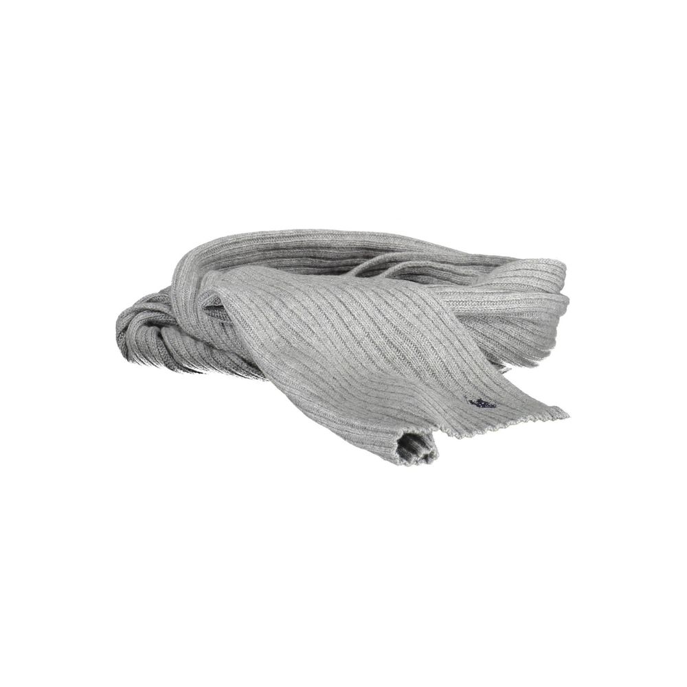 U.S. POLO ASSN. Grey Wool Scarf