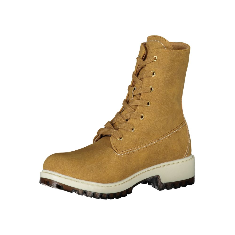 U.S. POLO ASSN. Brown Polyurethane Boots