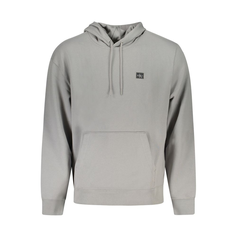 Calvin Klein Grey Cotton Male Sweatshirt