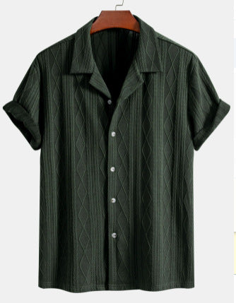 Men's Casual Loose Multi-color Beachwear Cotton And Linen Signvm Project