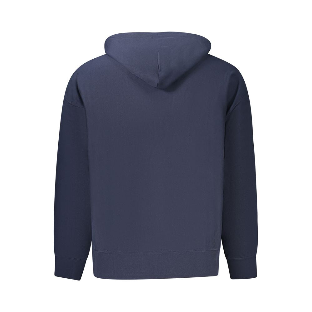 Calvin Klein Blue Cotton Hoodie