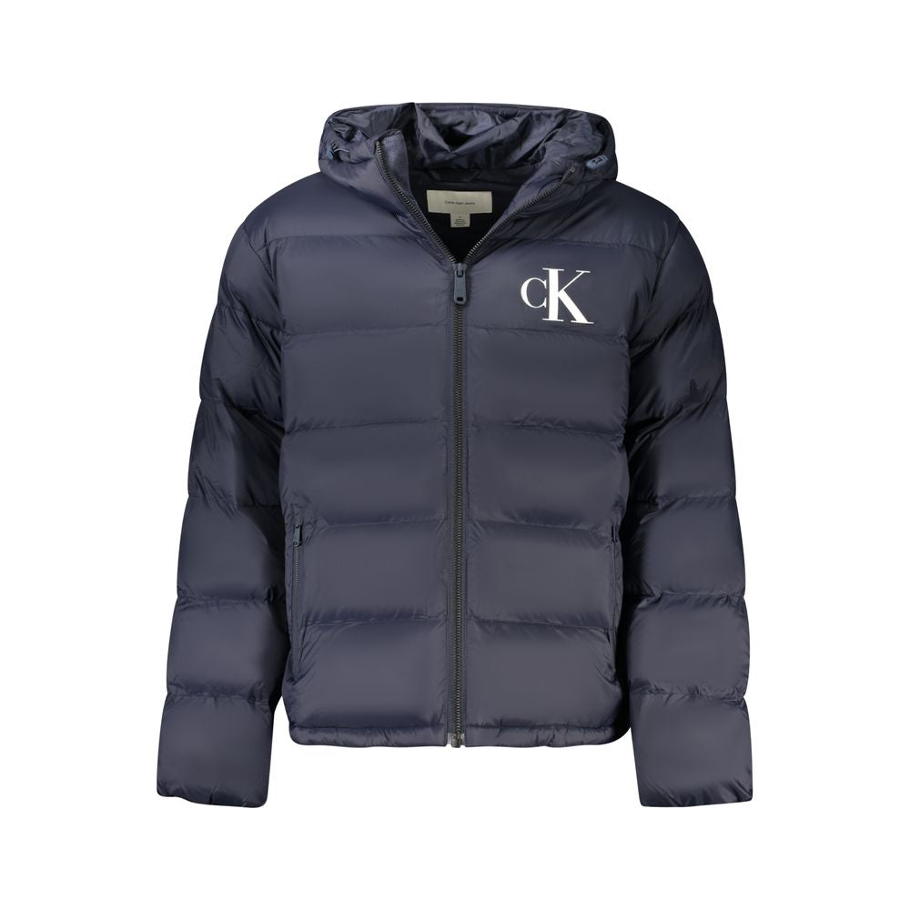 Calvin Klein Blue Polyamide Jacket