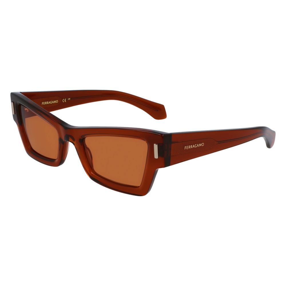 Ferragamo Brown Sunglasses