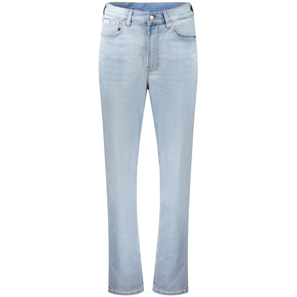 Calvin Klein Blue Cotton Jeans