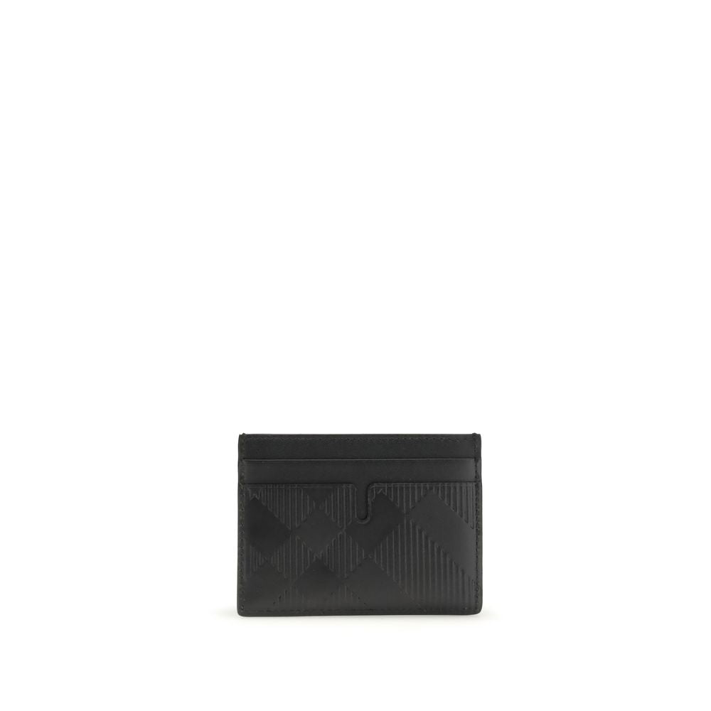 Burberry Black Calf Leather Wallet